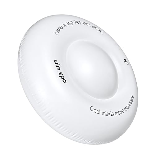 Wim Spa ThermoDome Isolierdeckel für Eisbad Ø 80 cm – Aufblasbare Abdeckung gegen Regen & Pfützenbildung – Gewölbtes Design für optimalen Wasserablauf – Ergänzung zum RegenCover