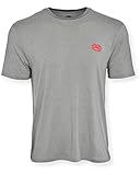 Ecko Unltd. Men's Performance Sleep Crew T Shirt with Classic Logo, Heather Grey, Small