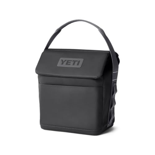 YETI Daytrip 6L Lunch Bag (Charcoal) Insulated Lunch Bag that Keeps Food Fresh with ColdCell Flex Insulation Built for Work & Days on the Go Fits 9 Cans 3 Year Warranty