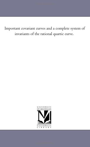 Important covariant curves and a complete system of invariants of the rational quartic curve.