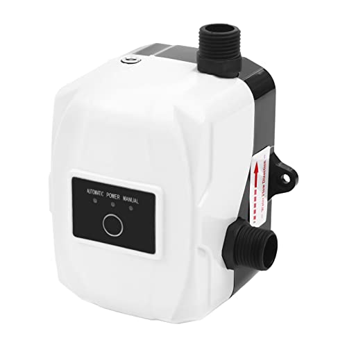 Pressure Booster Pump, 150W 24V Automatic Water Pressure Pump Mini Water Heater Booster Pumps Portable Water Recirculating Pumps with Indicator Lights for Toilet Fireplace Faucet