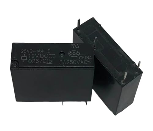 Relé G5NB-1A4-E 12VDC de 4 pines y 5A para control de circuitos 2