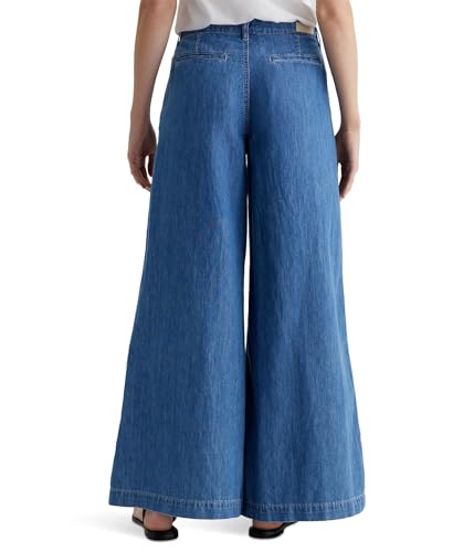 AG Women's Melinda High-Rise Ultra Wide Palazzo Jeans in Catalina2