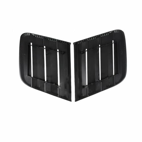 Rejilla del capó Compatible Con Ford Para Mustang GT Para Ecoboost 2018-2021 Ventilación Capó Delantero Cubierta Entrada Aire Extractores Calor Pegatina Embellecedora