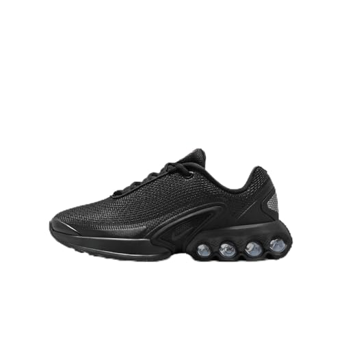 Nike Air Max Dn Big Kids' Shoes (FB8987-004, Black/Black/Metallic Dark Grey) Size 3