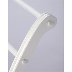 Mastercraftedglossyblanketstandinwhite Urban Country Home Decor Mastercrafted glossy blanket stand in white urban country home decor