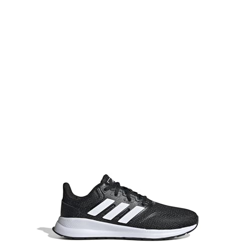 Image of Adidas Boys RUNFALCON K CORE Black /FTWR White /CORE Black Running Shoe - 1 UK (EG2545)