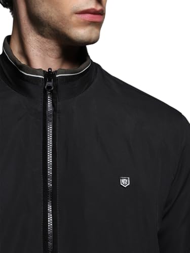 Image of JACK & JONES Men's Polyester Standard Length A-Line Coat