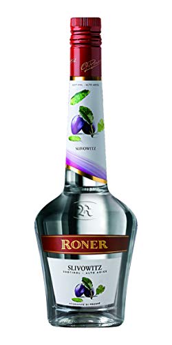 Roner Slivowitz - Acquavite di prugne (1x 0,7l) - Distillato di Frutta dalla Distilleria Artigianale Alto Adige Südtirol più premiata d'Italia - 700 ml