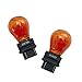 RoadPro RP-3357NA Amber #3357 Heavy Duty Replacement Bulb, (Pack of 2)