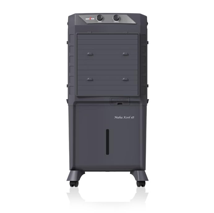 Image of Kenstar Mahakool HC 45 L Room /Personal Air Cooler For Home| Honeycomb Pad |High Speed Fan |40 Ft Powerful Air Throw|Inverter compatible |Portable Cooler-Room|1-Yr Product Warranty|Grey