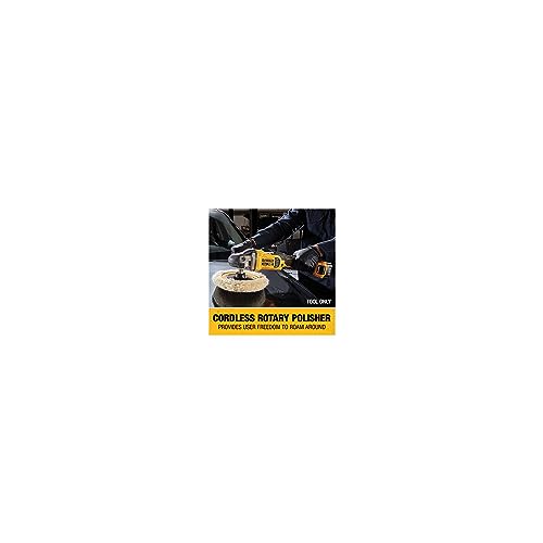 DEWALT Politriz de 7 Pol. (180mm) 20V MAX* XR Ion-Litio Brushelss Motor Sem Bateria e Sem Carregador