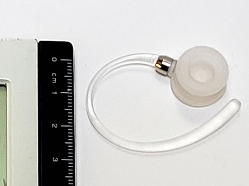 3 ganchos auriculares blancos tamaño estándar para Motorola miniatura 6