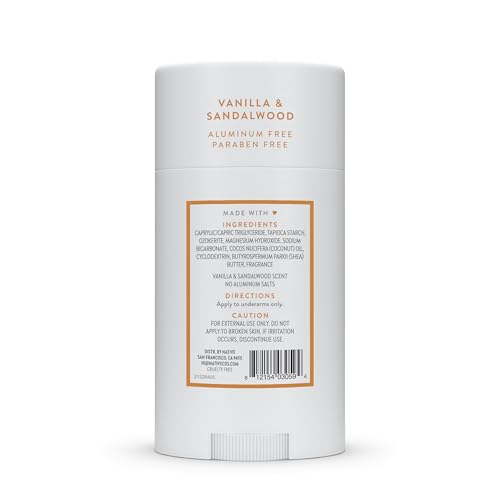 Native Aluminum-Free Deodorant for Women & Men, Vanilla & Sandalwood 2.65oz | Contains Naturally Derived Ingredients | 72-Hour Odor Control | Smooth Glide & Odor Fighting Formula | Vegan & Cruelty-Free - image 9