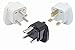 Produktbild SET 3x Reisestecker Adapter Sri Lanka Botswana Macau Bhutan Typ D+G+M mit Schutzkontakt