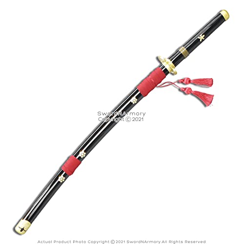Munetoshi 40” Enma Zoro Roronoa One Pirate Piece Steel Katana Samurai Sword Cosplay Anime Gift