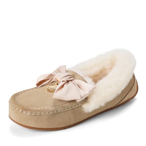 Image of Fireside By Dearfoams Women's Mel Shearling Moccasin