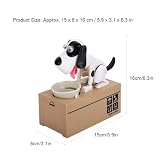 Cartoon-Hundefresser-Spardose, Süßes Spartopf-Kindergeburtstagsgeschenk, Zum Spaß Beim Geldsparen, Hergestellt aus Hochwertigem ABS-Material