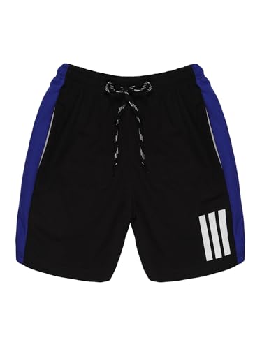 Image of Pack 2 Polyester Sports Shorts for Boys & Girls with Zipper Pockets