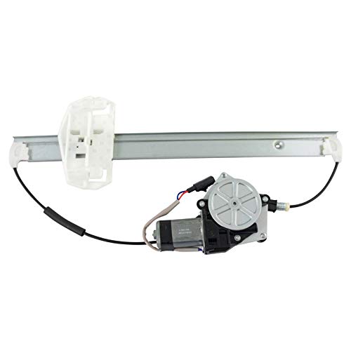 Image of TRQ Front Right Power Window Regulator & Motor Assembly Passenger Side Compatible with 2007-2018 Jeep Wrangler 2018 Wrangler JK