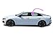 Driver Side Left Rear Door Window Glass Compatible with KIA K5 2021-2024 Models