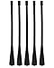GoodQbuy 5 X UHF Antenna For Motorola Radio Walkie Talkies GP300 GP320 GP330 GP340 CP200 400-470 MHz 6.6 Inch(16.8CM)