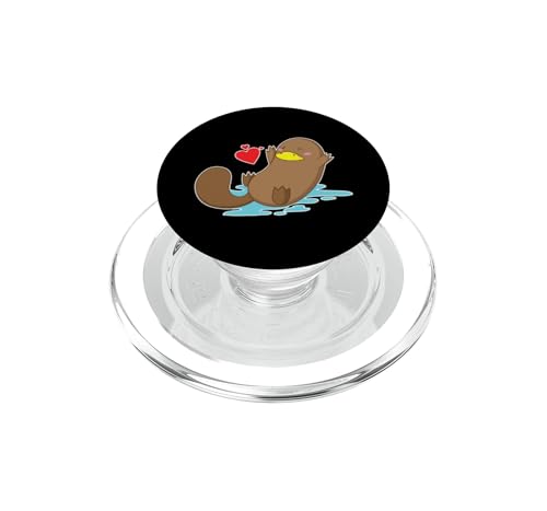 PopSockets PopGrip para MagSafe Ornitorrinco Enamorado soporte magnético para teléfono inteligente