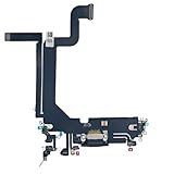MEEFIX Charging Port Flex Cable Replacement for iPhone 14 Pro Max - USB-C Dock Connector, Microphone, Antenna Assembly Repair Part