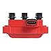 ENA Red Ignition Coil Pack Compatible with Mercury Ford Mazda F150 Aerostar Explorer Mustang Mystique E150 Econoline Ranger B3000 B4000 Mountaineer V6 2.5L 3.0L 3.2L 4.0L Replacement For C925 FD480