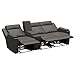 Thomas Payne Signature Heritage Series McCoy RV Theater Seating Sofa Recliner Set with 10