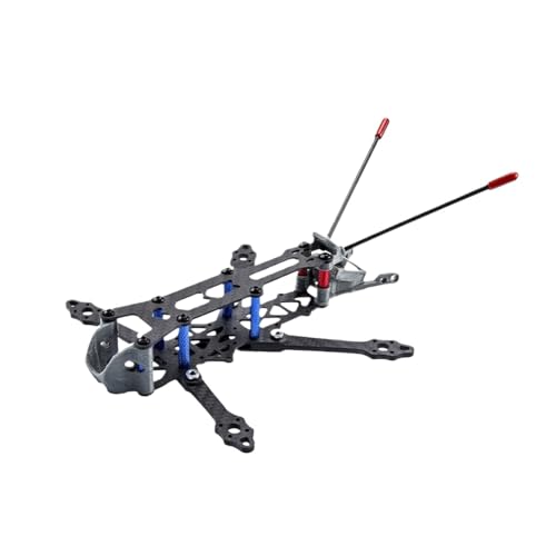 Kit de cadre type X en fibre carbone 150mm pour réparer votre quadricoptère FPV cassé