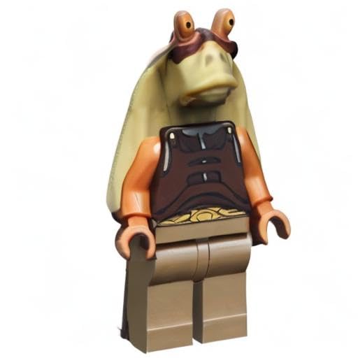 LEGO Star Wars: Gungan Soldier Minifigure, Brown - Image 3