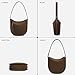 BOSTANTEN Shoulder Bag for Women Trendy Crossbody Purses Vegan Leather Handbag With Adjustable Strap