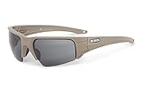 Safety Glasses,Clear/Smoke Gray