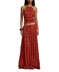 U-red Backless Outfits