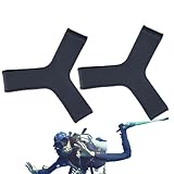 Sangles de rechange pour palmes de natation – Sangle réglable en silicone pour palmes sous...