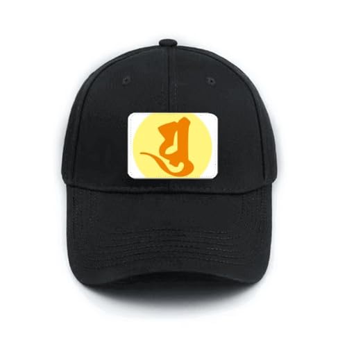 Casquette de baseball noire no/no Culture Yu pour vos sorties en ville
