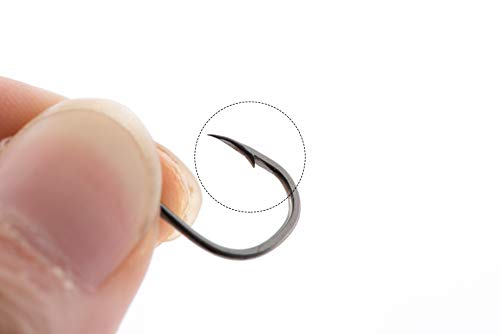 May.1 伊勢尼スチールフィッシュフック黒14#