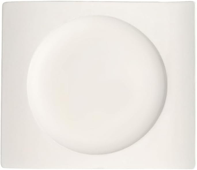 Villeroy & Boch New Wave Serving Dish, 19.25 in, Premium Porcelain, White