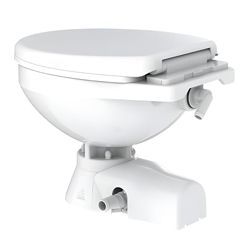 Seaflo 12V Quiet Flush Electric Toilet-Freshwater thumb #3