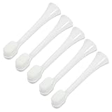 PACKOVE 5Pcs Soft Toothbrush Replacement Heads for Electric Toothbrush Compatible with Series Models Cleaning with Fine Bristles Convenient Snap Design