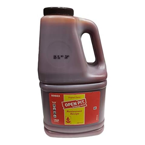 Open Pit Original Flavor Barbecue Sauce - 1 Gallon(128oz) Cover