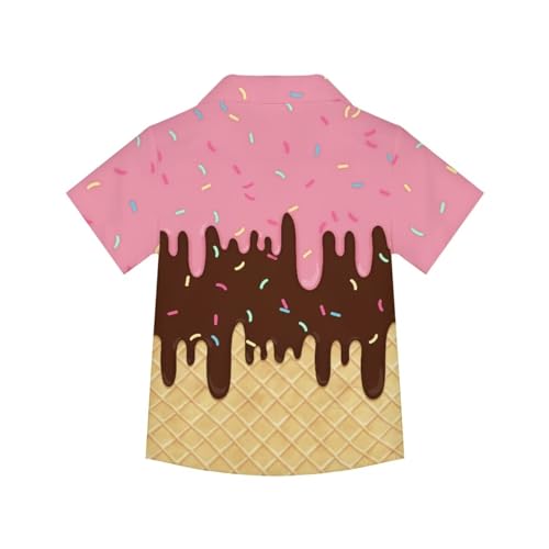 Kids Shirt Boys Hawaiian Shirt Beach Casual Button Down Shirt Short Sleeve Summer Breathable Shirt Gift4