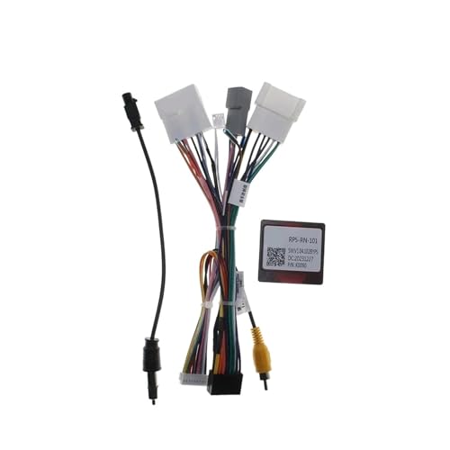 Faisceau d'alimentation 16 broches avec boîtier Canbus pour autoradio Renault Captur