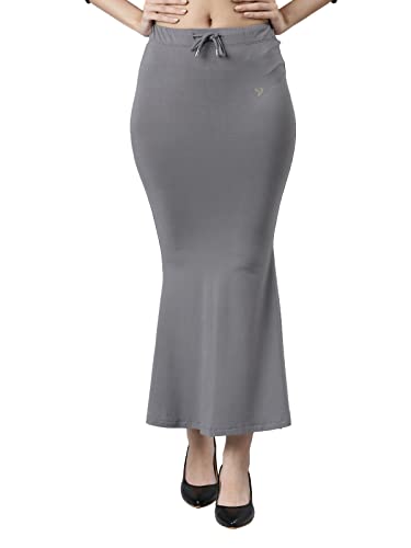 Image of TWIN BIRDS Saree Shapewear for Women | Super Soft Viscose Elastane Saree Petticoat Skirt | Stretchable & Comfortable SareeShaper