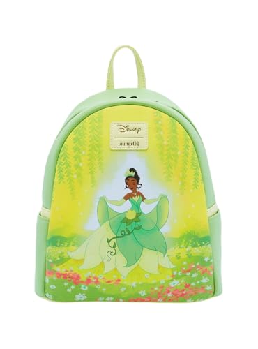 Loungefly Disney The Princess And The Frog Tiana Flower Mini Backpack LIGHT GREEN NONE