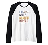 Eat Sleep Garden Repeat Floral