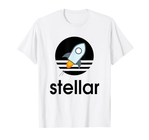 Stellar Lumens XLM To The Moon Camiseta para fanáticos de Blockchain Camiseta