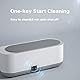 Ultraschallreinigungsgerät Brille Ultraschall Brillenreinigungsgerät Ultrasonic Sonic Cleaner Ultraschallbad 45000Hz Ultraschallreiniger Brille Für Reinigung Brillen Schmuck Uhren Zahnprothesen.