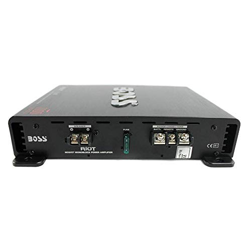 MTX TNE212D 12\" 1200W Dual Loaded Car Subwoofer Enclosure w/Amplifier & Wiring - Thumbnail 7